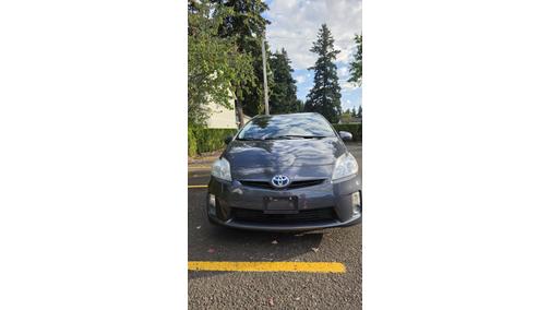 Blue 2010 Toyota Prius IV