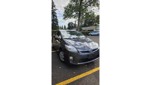 Blue 2010 Toyota Prius IV