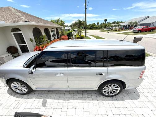 Silver 2019 Ford Flex Limited