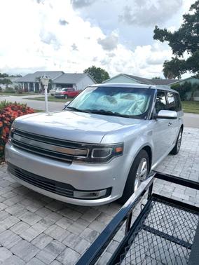 Silver 2019 Ford Flex Limited