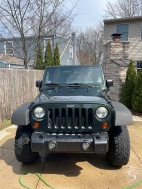 Green 2010 Jeep Wrangler Sport