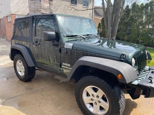 Green 2010 Jeep Wrangler Sport