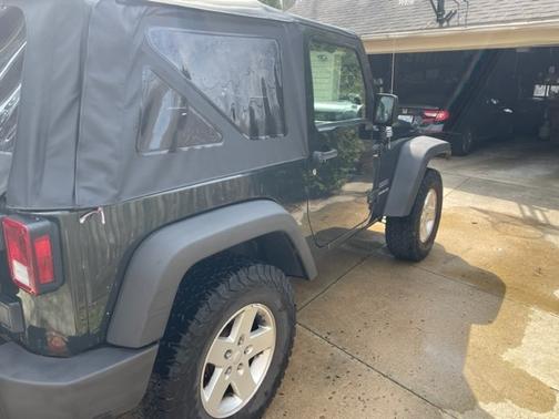 Green 2010 Jeep Wrangler Sport