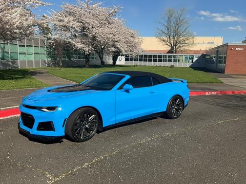 Blue 2023 Chevrolet Camaro ZL1