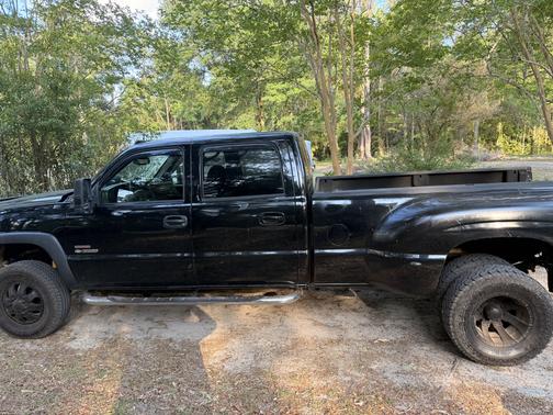 Black 2005 Chevrolet Silverado 3500 LT Crew Cab