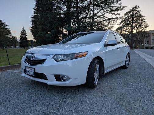 White 2012 Acura TSX 2.4