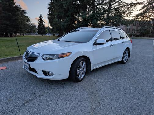 White 2012 Acura TSX 2.4