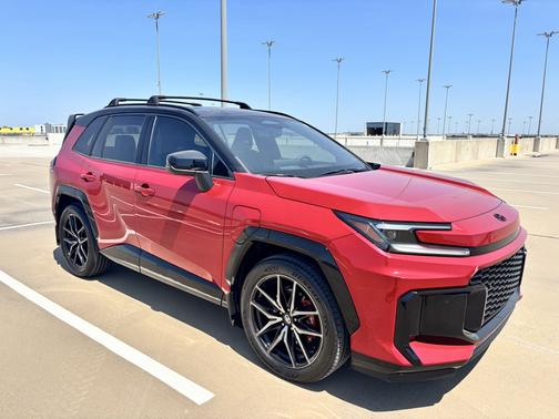 Red 2026 Toyota RAV4 Plug-In Hybrid GR Sport