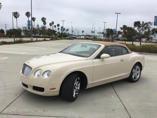 Beige 2008 Bentley Continental GTC Base