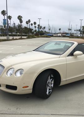 Beige 2008 Bentley Continental GTC Base