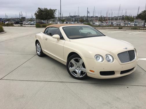 Beige 2008 Bentley Continental GTC Base
