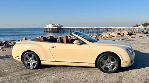Beige 2008 Bentley Continental GTC Base