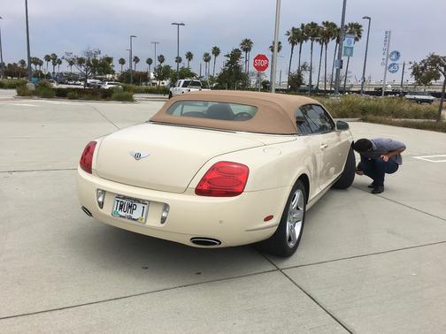 Beige 2008 Bentley Continental GTC Base
