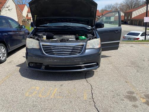 Blue 2013 Chrysler Town & Country Touring