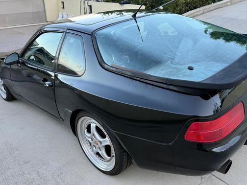 Black 1994 Porsche 968 968
