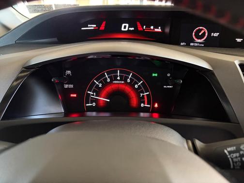 Black 2012 Honda Civic Si
