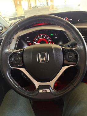 Black 2012 Honda Civic Si