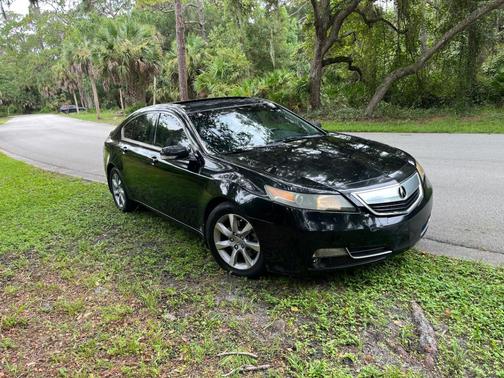 Black 2012 Acura TL Technology