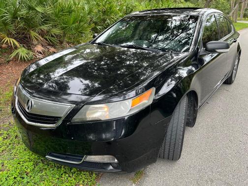 Black 2012 Acura TL Technology