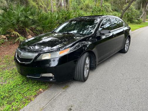 Black 2012 Acura TL Technology