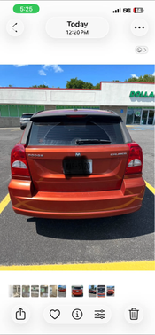 Orange 2010 Dodge Caliber Mainstreet