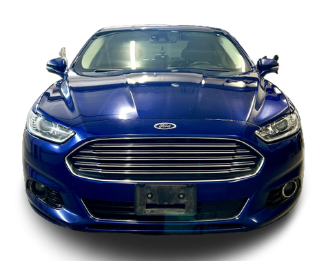 Blue 2013 Ford Fusion Titanium