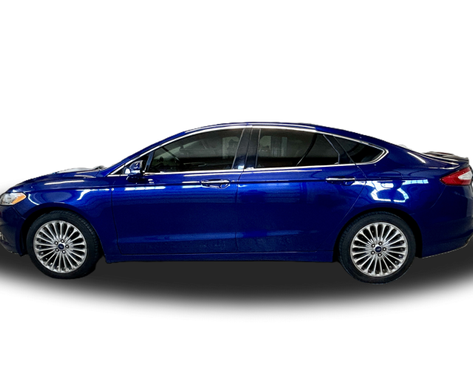 Blue 2013 Ford Fusion Titanium