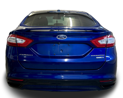 Blue 2013 Ford Fusion Titanium