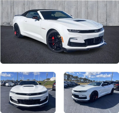 White 2022 Chevrolet Camaro 2SS