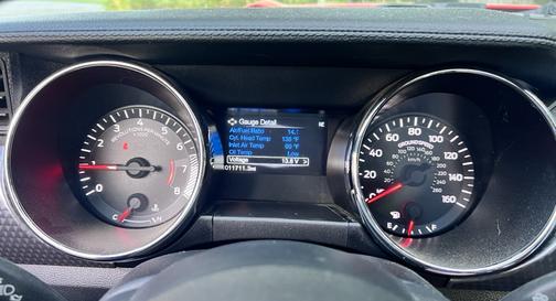 Red 2016 Ford Mustang GT