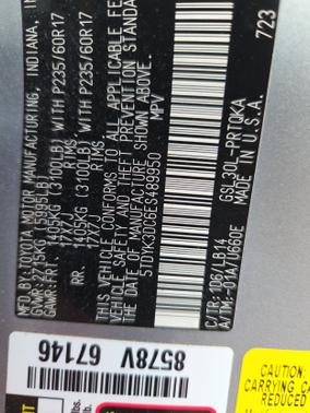 2014 Toyota Sienna XLE