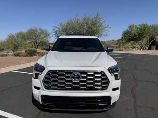 White 2025 Toyota Sequoia 1794 Edition