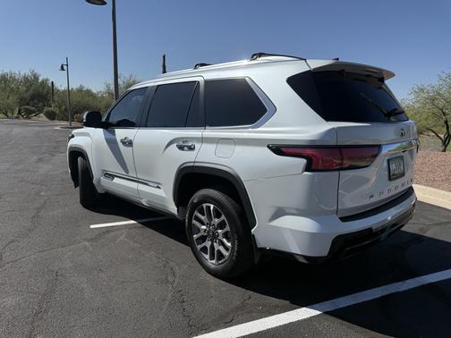White 2025 Toyota Sequoia 1794 Edition