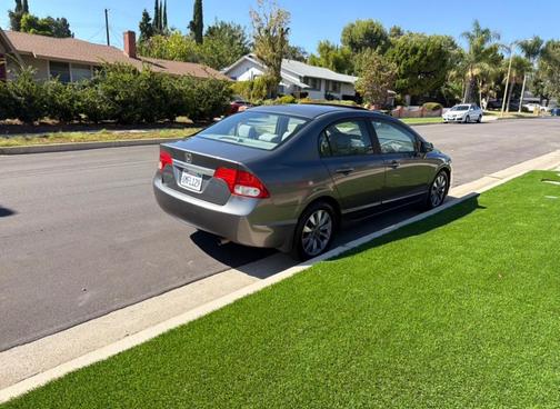 Gray 2010 Honda Civic EX