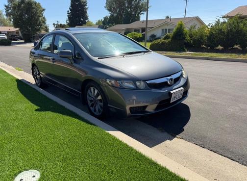Gray 2010 Honda Civic EX