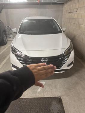 White 2025 Nissan Versa SV