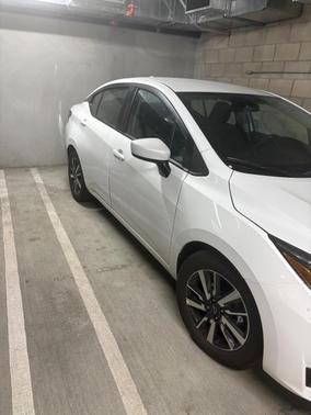 White 2025 Nissan Versa SV