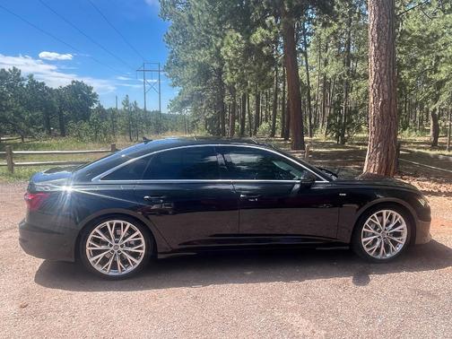 Black 2019 Audi A6 55 Prestige