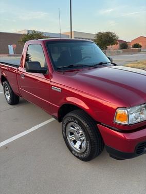 Red 2009 Ford Ranger XLT