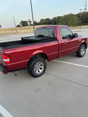 Red 2009 Ford Ranger XLT