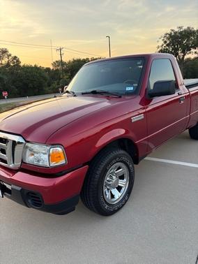 Red 2009 Ford Ranger XLT