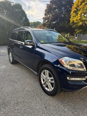Blue 2013 Mercedes-Benz GL-Class GL 450 4MATIC