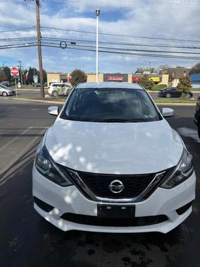 White 2018 Nissan Sentra SV