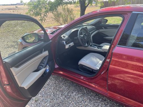 Red 2020 Honda Accord LX 1.5T