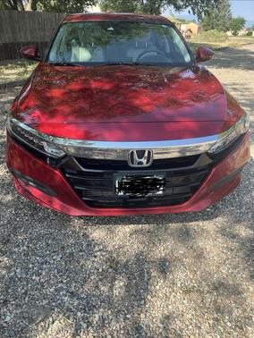 Red 2020 Honda Accord LX 1.5T