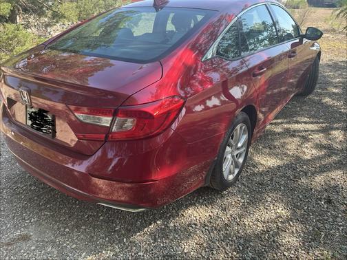 Red 2020 Honda Accord LX 1.5T