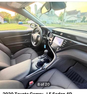Gray 2020 Toyota Camry LE