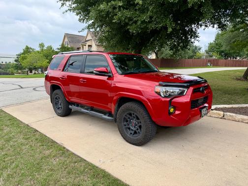 Red 2022 Toyota 4Runner SR5 Premium