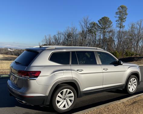 Silver 2021 Volkswagen Atlas 3.6L SEL