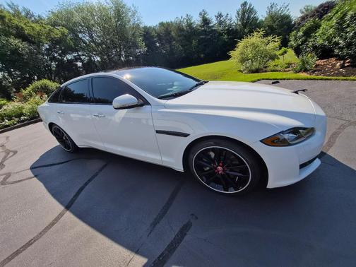White 2017 Jaguar XJ XJL Portfolio
